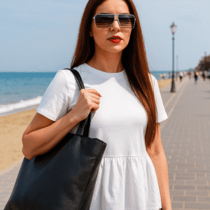 Klasyczna torebka shopper ze skóry naturalnej – elegancja i funkcjonalność na co dzień